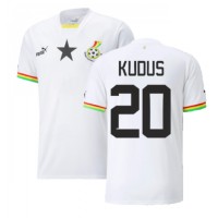 Fotballdrakt Herre Ghana Mohammed Kudus #20 Hjemmedrakt VM 2022 Kortermet